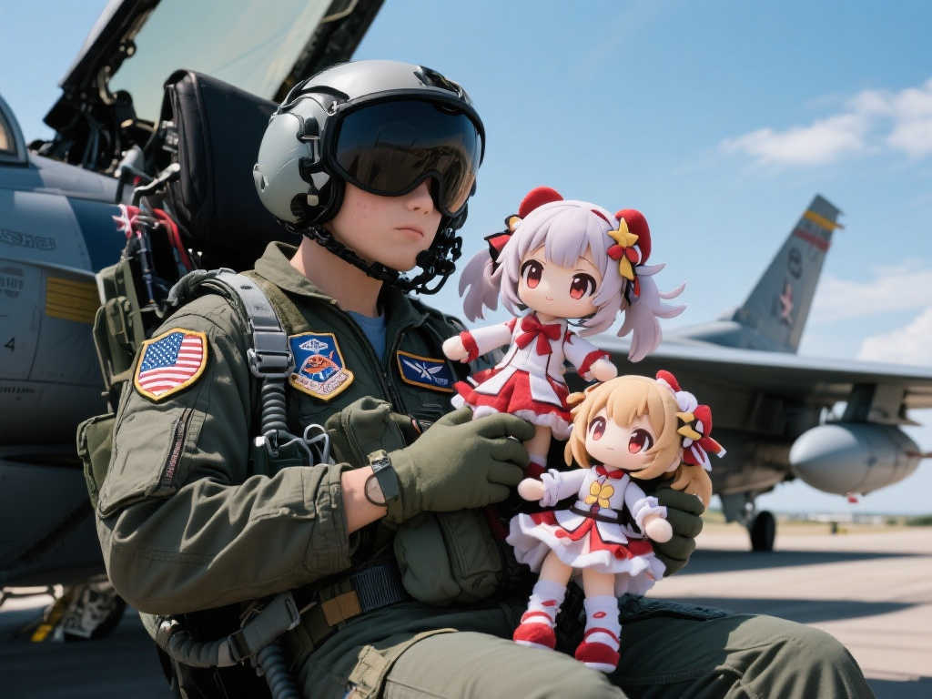 美国空军战机搭载《东方Project》娃娃,车万粉丝直呼超燃! 美国空军战机搭载《东方Project》娃娃,车万粉丝直呼超燃!
